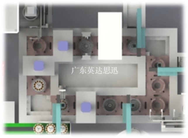 吊扇電機(jī)自動組裝線